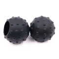 Factory custom molded silicon rubber parts hollow rubber ball